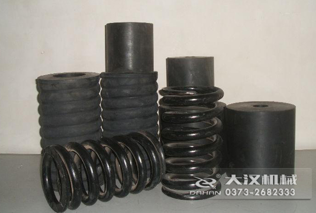 旋振篩減振彈簧：復合彈簧，鋼絲彈簧